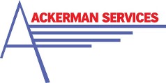 Logo, Ackerman Services - Electronics Rental Company